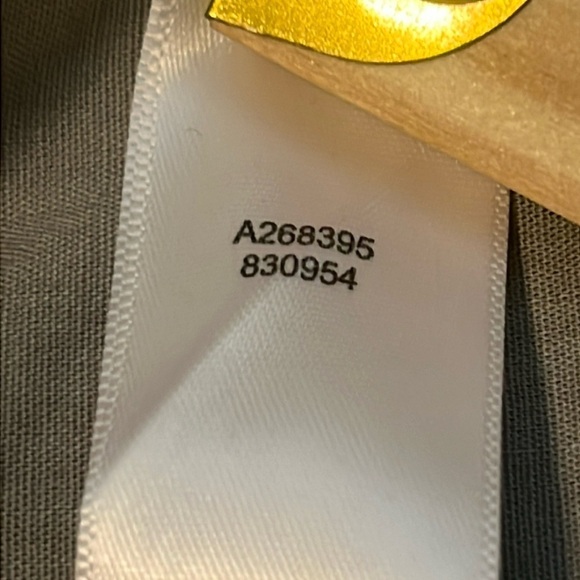 NWOT G.I.L.I. Cloud Open Front Tonal Printed Leather Jacket with Pockets Size 10 - Picture 11 of 14